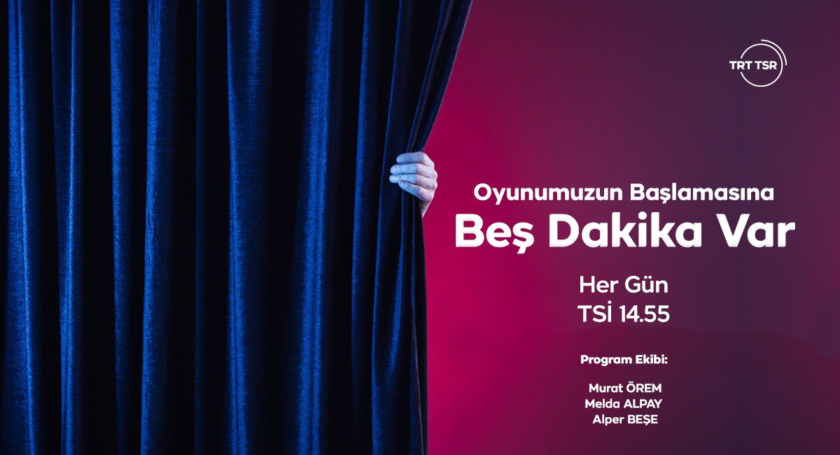 Oyunumuzun Başlamasına 5' Var